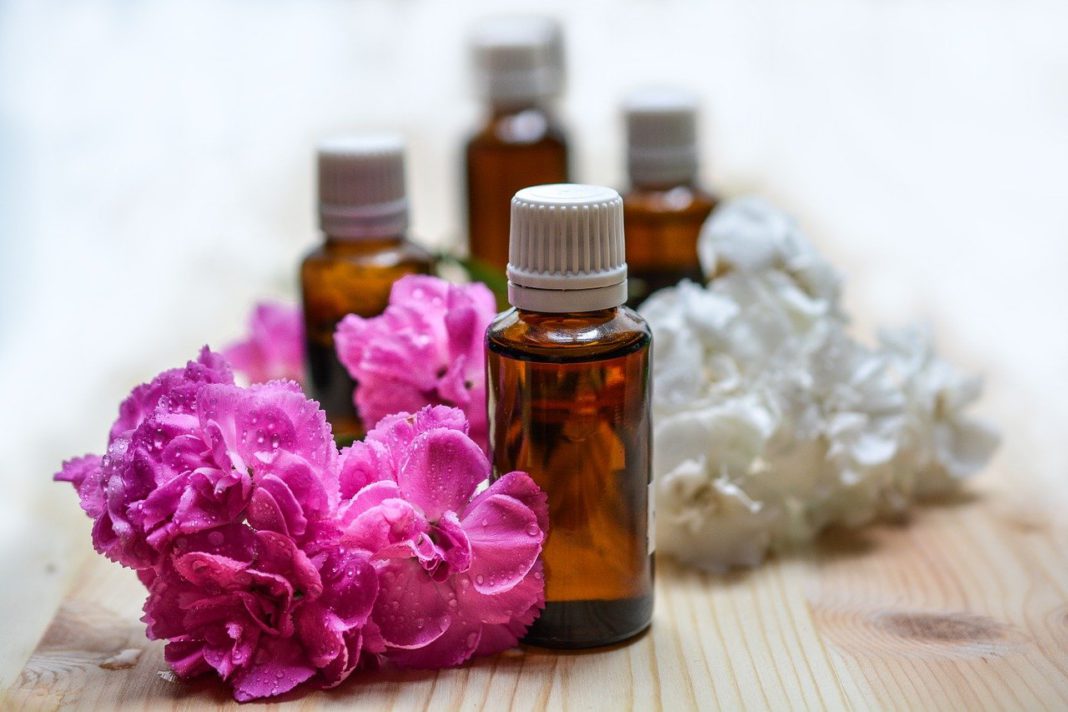Essential oils for a sore throat