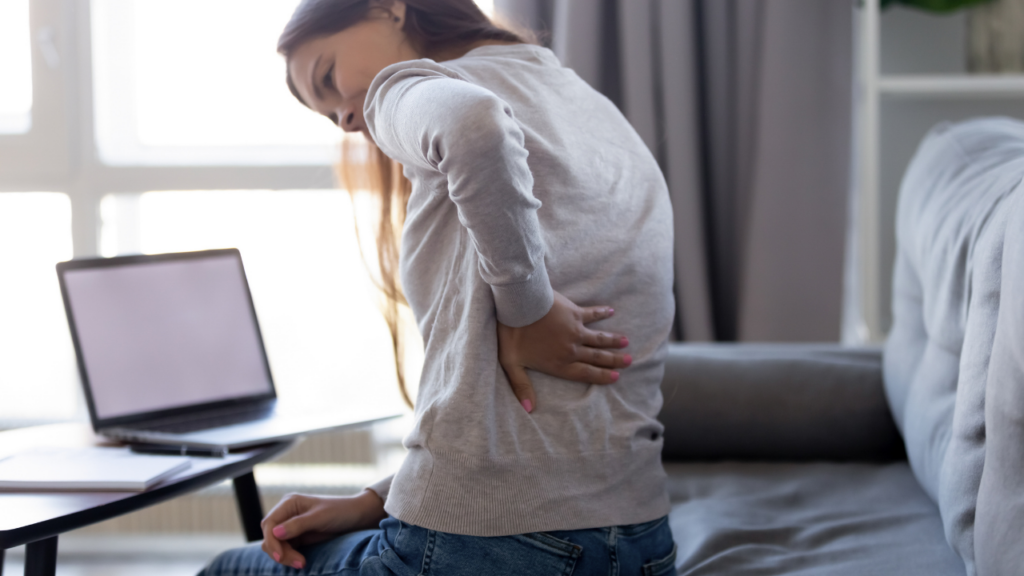 sharp back pain when breathing
