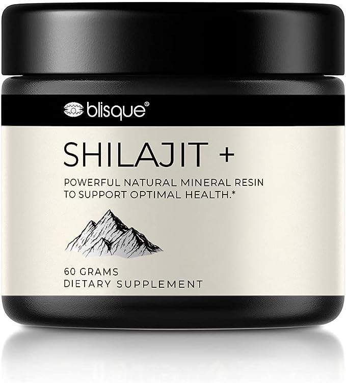 Blisque – Pure Himalayan Shilajit Resin Supplement