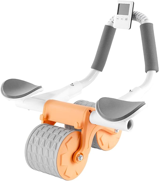 CHNLML 2023 New with Timer Ab Abdominal Exercise Roller Elbow Support