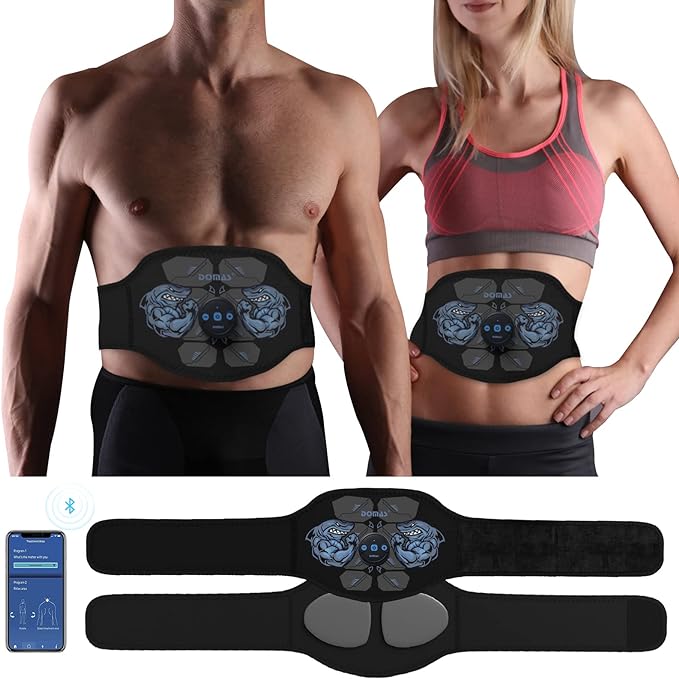 DOMAS Wireless Ab Belt Abdominal Muscle Toner