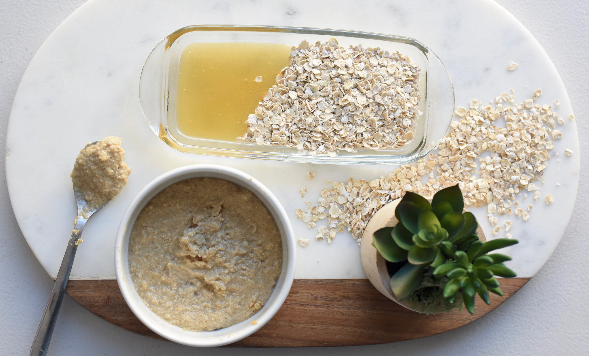 Oatmeal and Honey Scrub