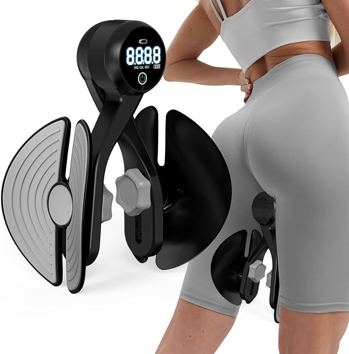 Thigh Master, Inner Thigh Exercise Equipment with Counter Rechargeable 7 Best Thigh Master Pelvic Floor Muscle Trainers for Women