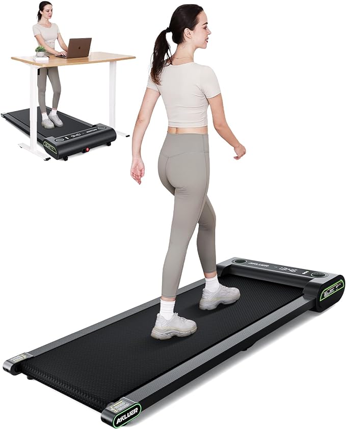 AKLUER Walking Pad 4 in 1 Treadmill for Home, 2.5HP Under Desk Treadmill