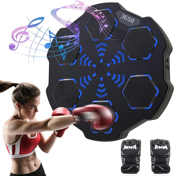 FICTOR Music Boxing Machine Smart Boxing Music Workout Machine