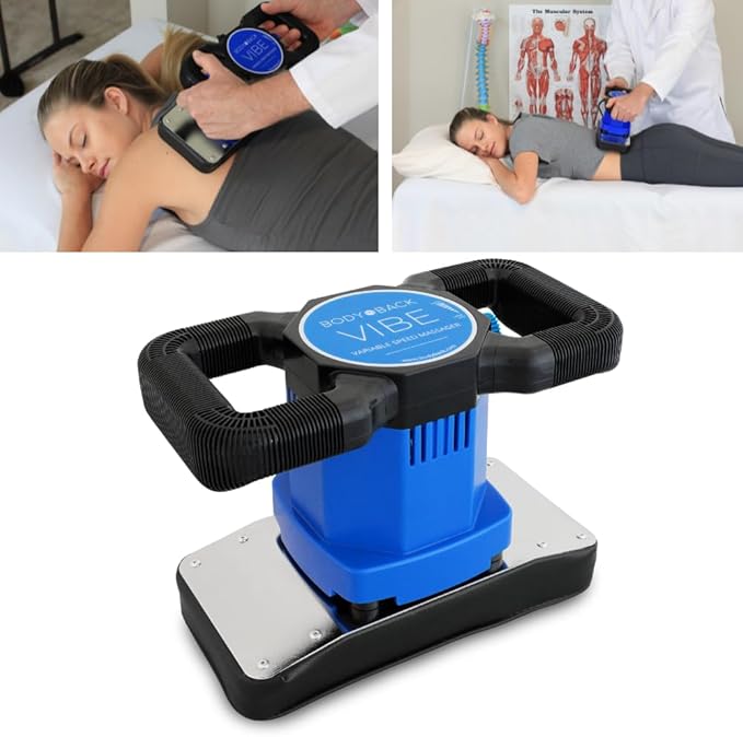 Body Back Vibe 2.0 - Handheld Orbital Massager for Back Pain Relief