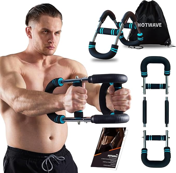 HOTWAVE Twister Arm Exerciser, Adjustable Spring Workout Bar