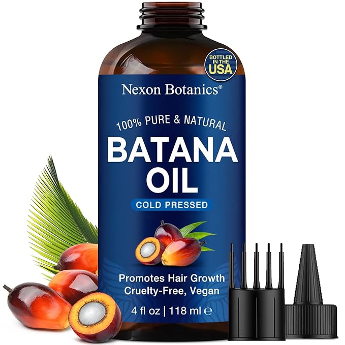 Raw Batana Oil for Hair Growth 4 fl oz - 100% Pure
