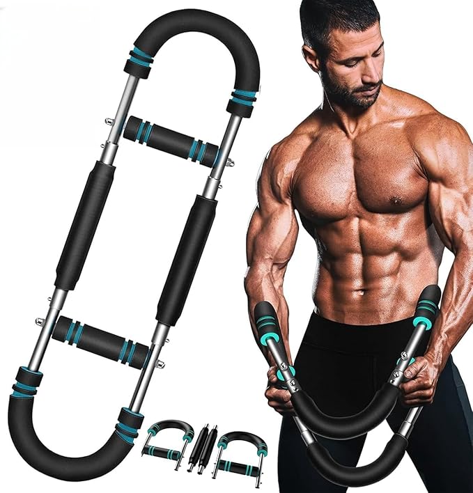 Saker Twister Arm Trainer, 40-100lb Adjustable Chest Workout Equipment
