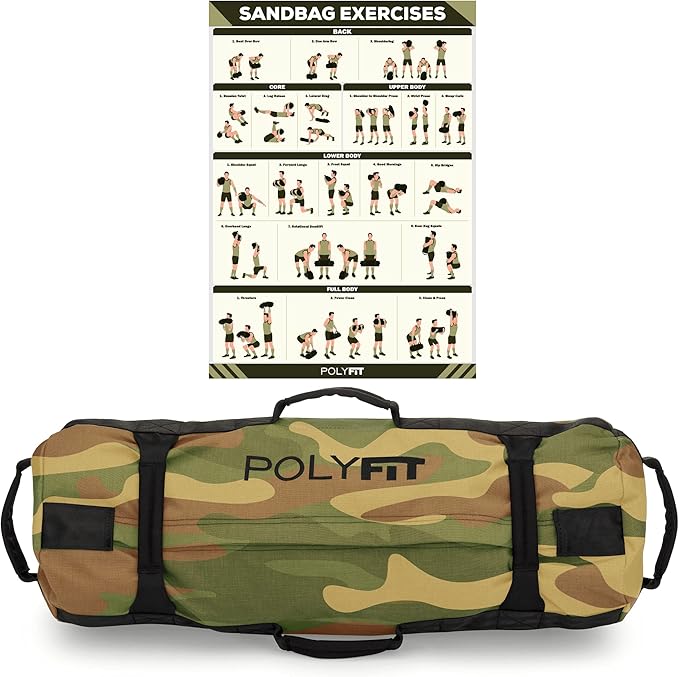 Polyfit Classic Sandbag - Heavy Duty Workout Sandbag