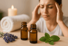 Best Essential Oils for Headache Relief: Natural Remedies That Work Lavender and peppermint essential oils for headache relief
